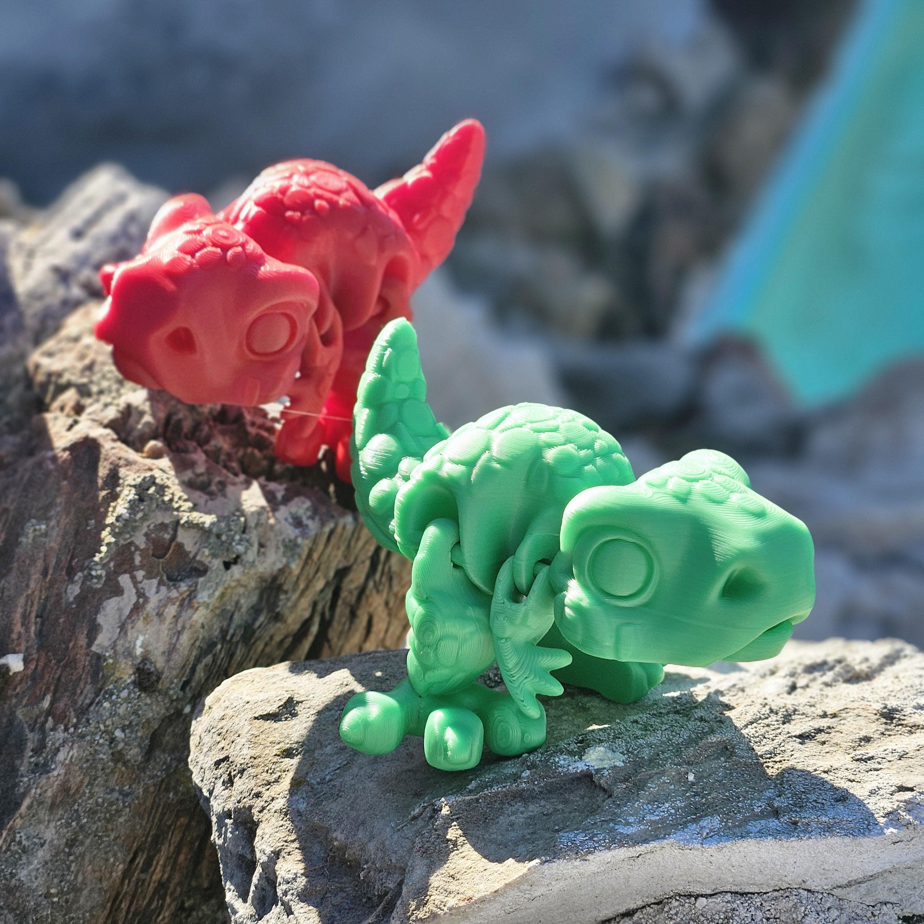 3D Printed Tyrannosaurus Rex Toy - Dinosaur Fun for Kids - Awesome Stocking Stuffer